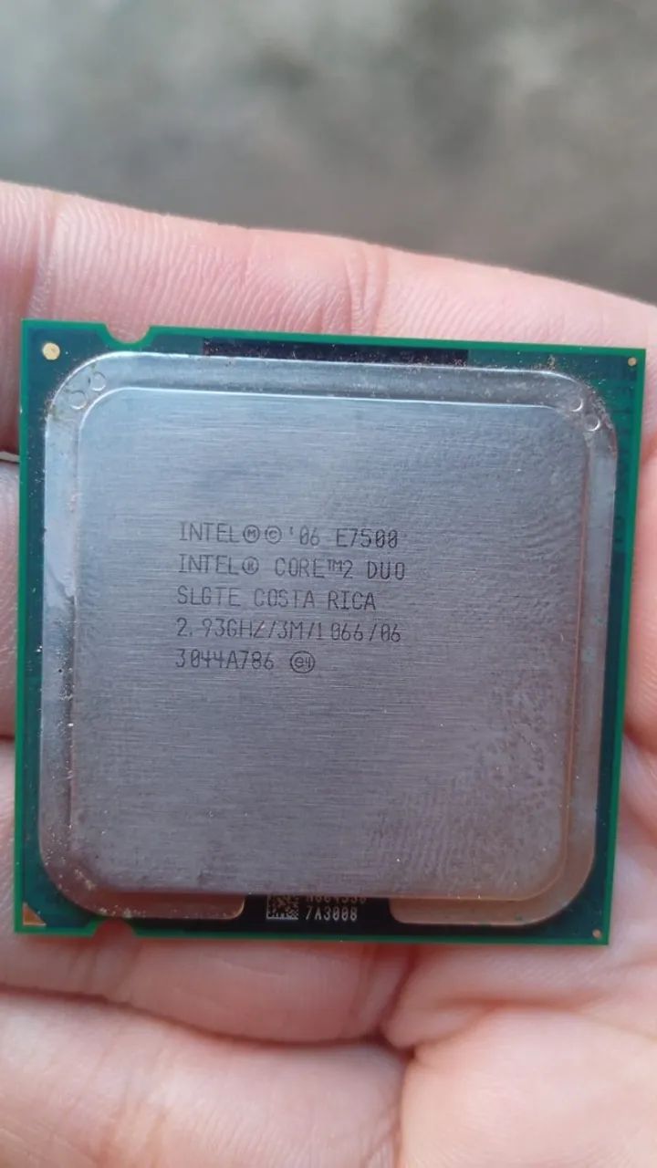 [VENDO/TROCO] Processadores Intel Core i5 10400F e Core 2 Duo E7500 (Ótimo Estado) - Foto 2