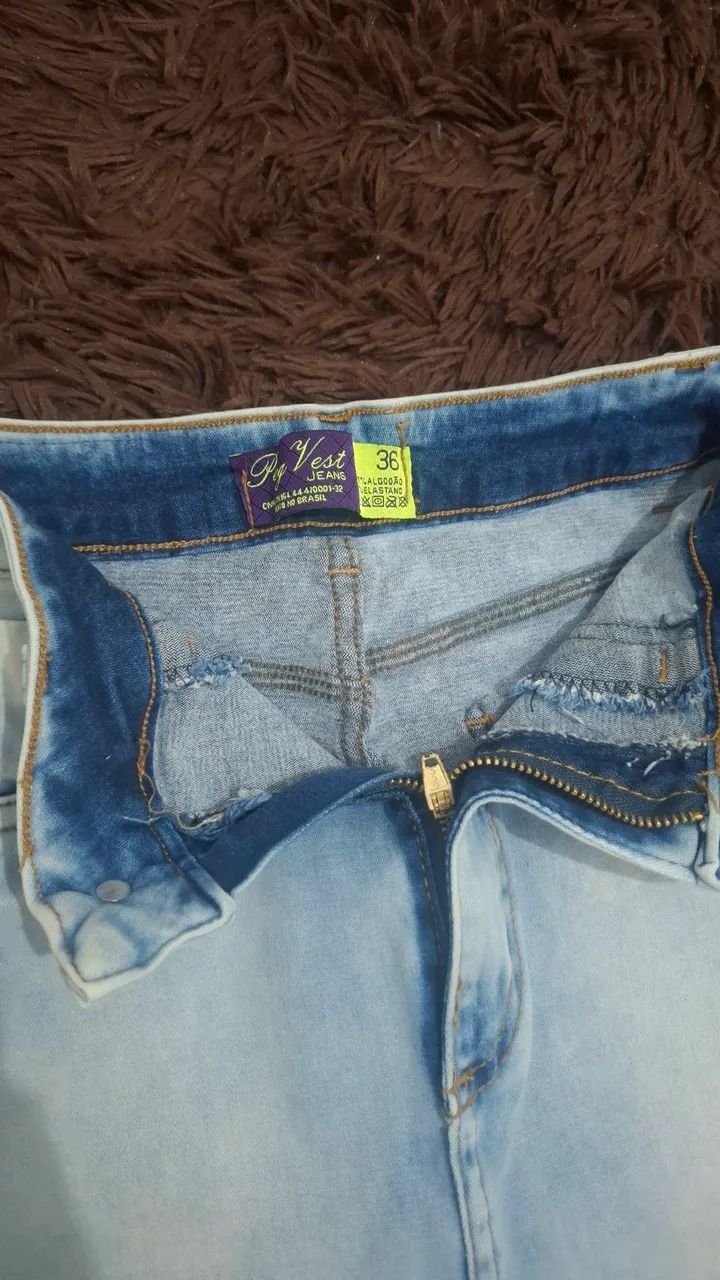 Saia Jeans Clara 36 - Foto 3