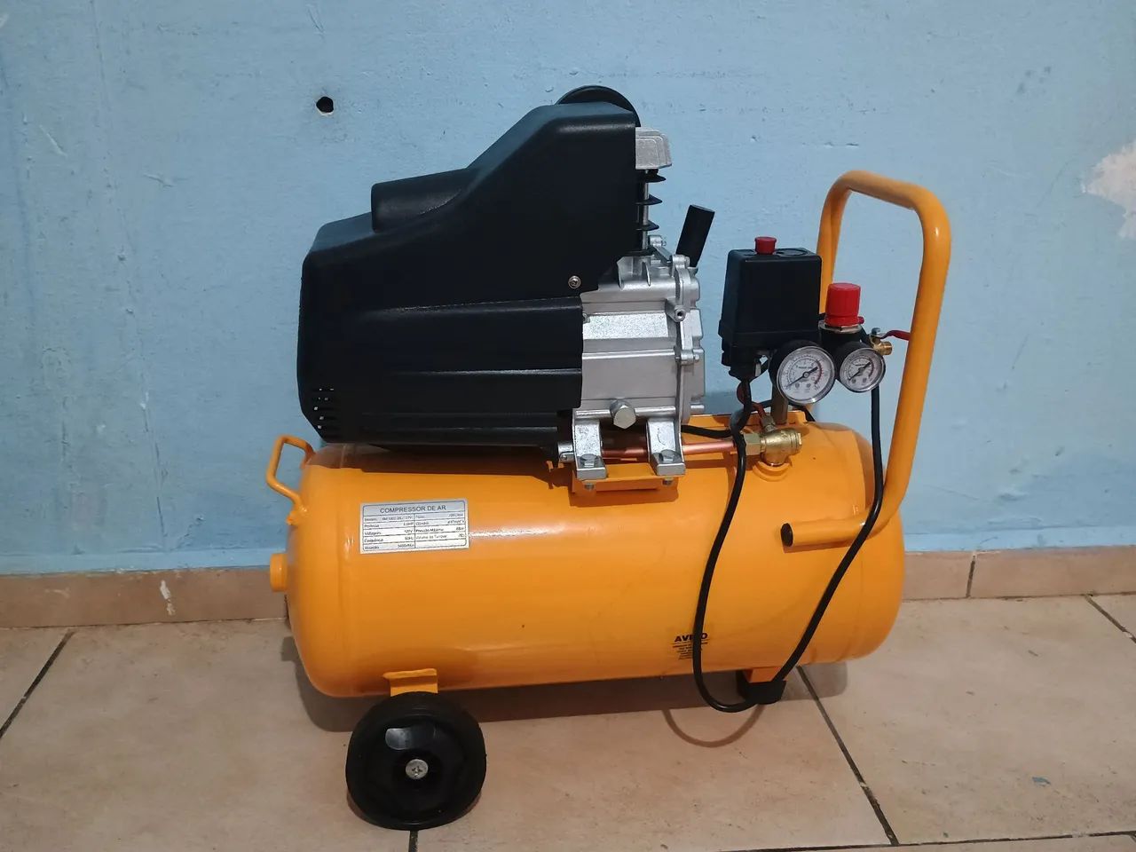 Compressor de ar 8.6 pés 25L - Foto 3