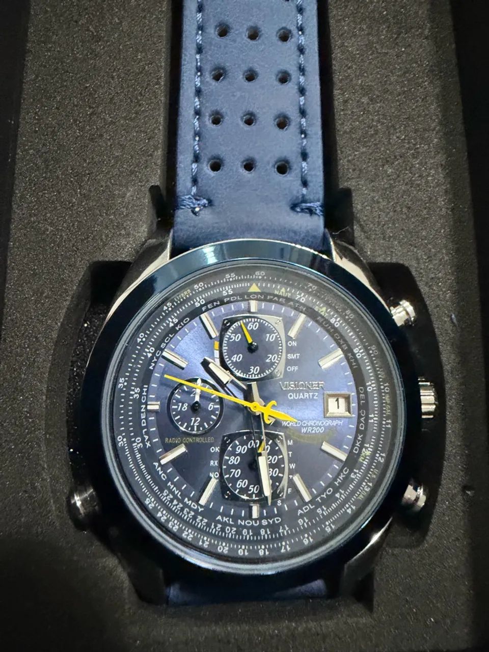 Relógio visioner original quartz novo