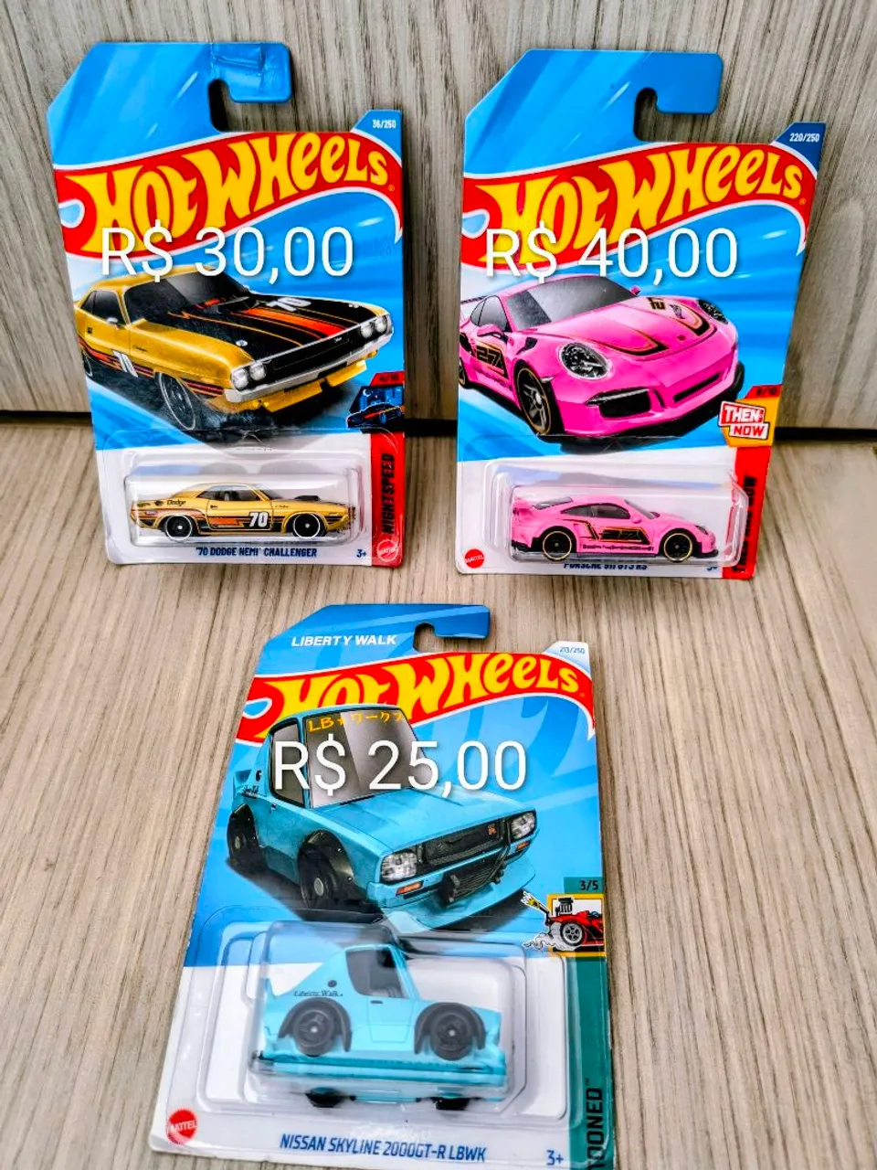 Hot Wheels - Pack Ferrari - Hobbies e coleções - Santa Cruz