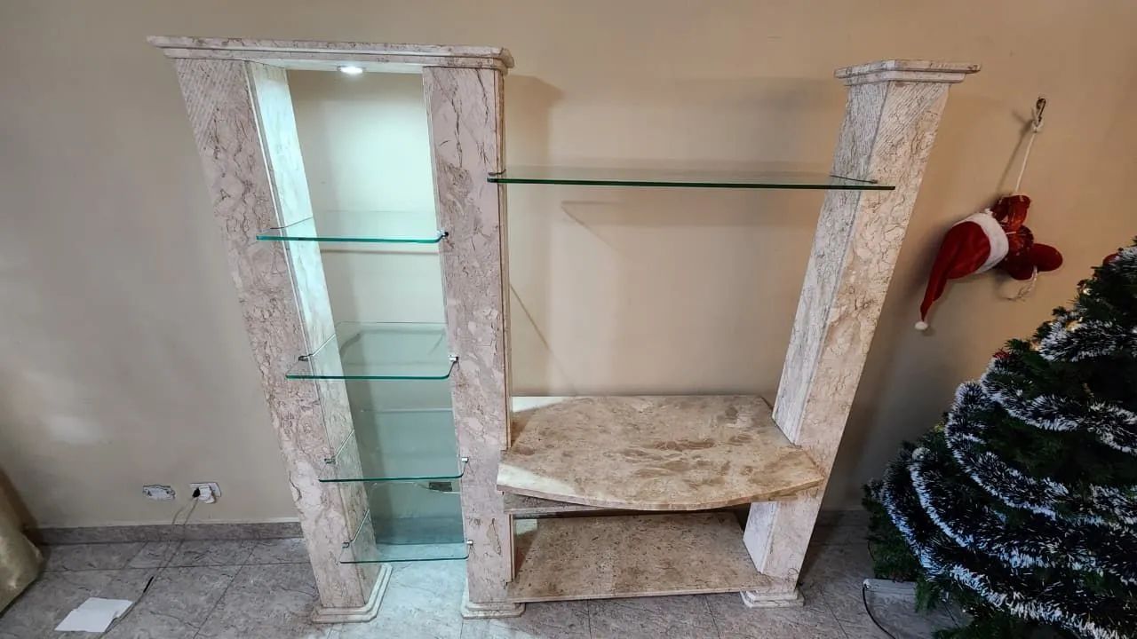 Estante mármore 