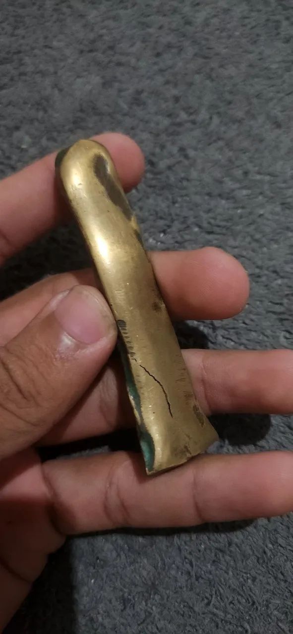 Moeda antiga derretida Tirada do navio antigo em cabedelo!
