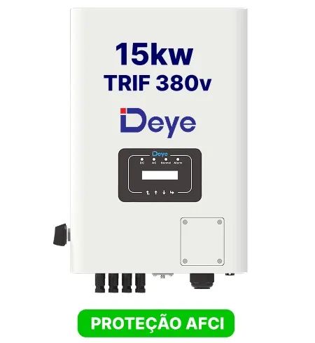 INVERSOR DEYE AFCI 15K ON GRID 380V 2MPPT