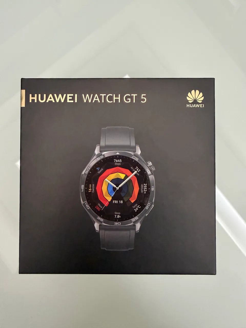 HUAWEI WATCH GT 5 Pro - Novo | Titanium | GPS | NFC | Compatível com iPhone e Android