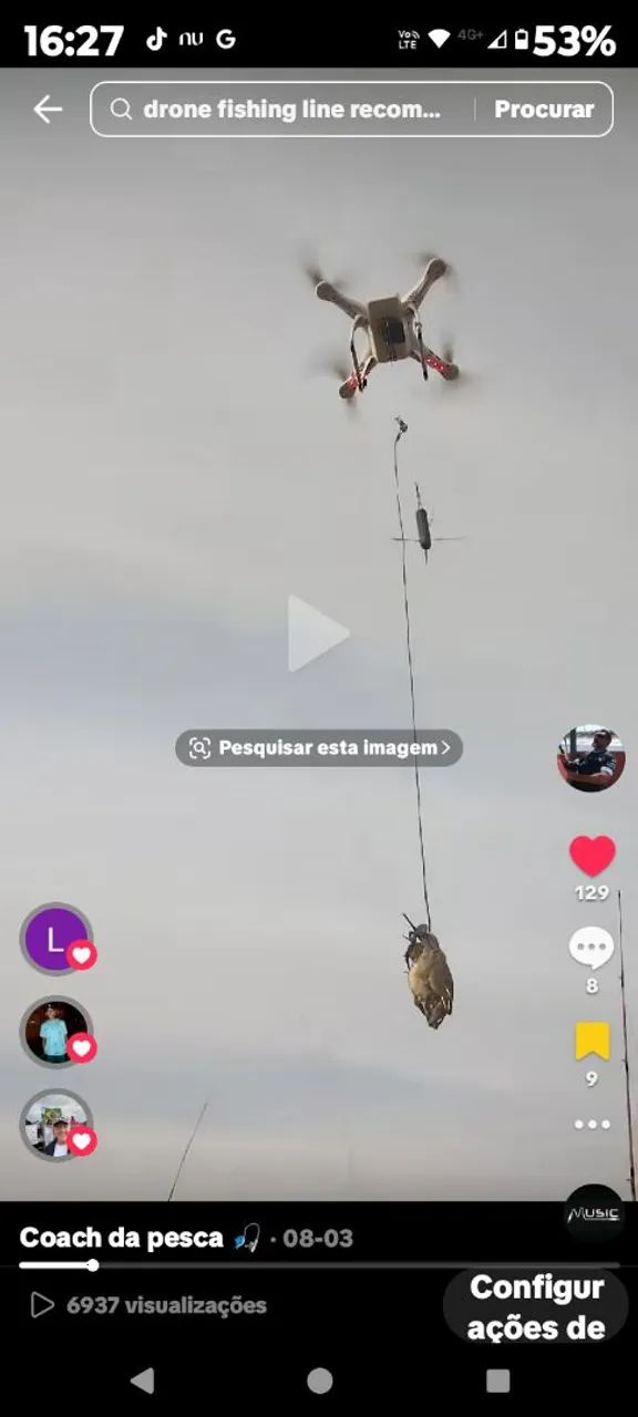 Drone para pesca - Foto 4