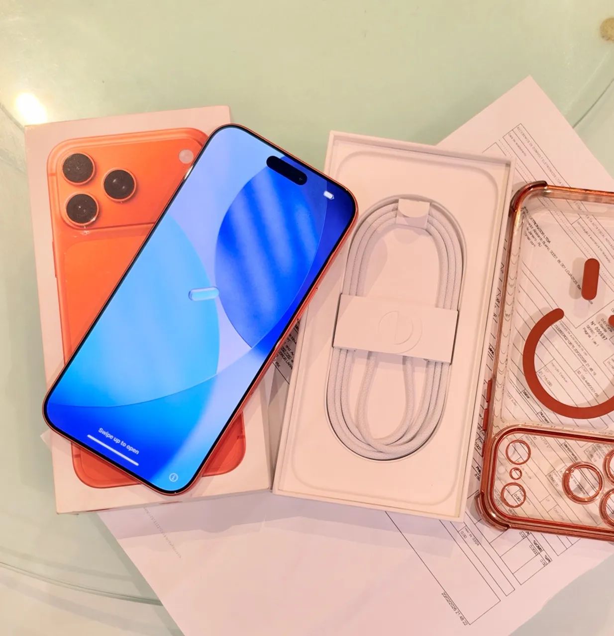 Iphone 17 Pro Max com nota e caixa (garantia 2027) - Foto 2