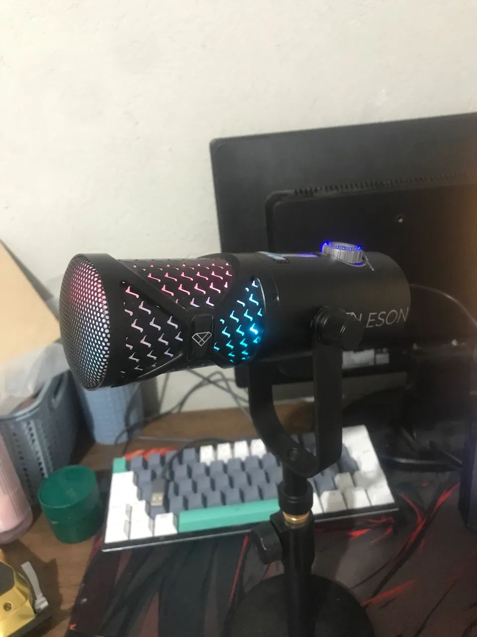Microfone gamer profissional  - Foto 3