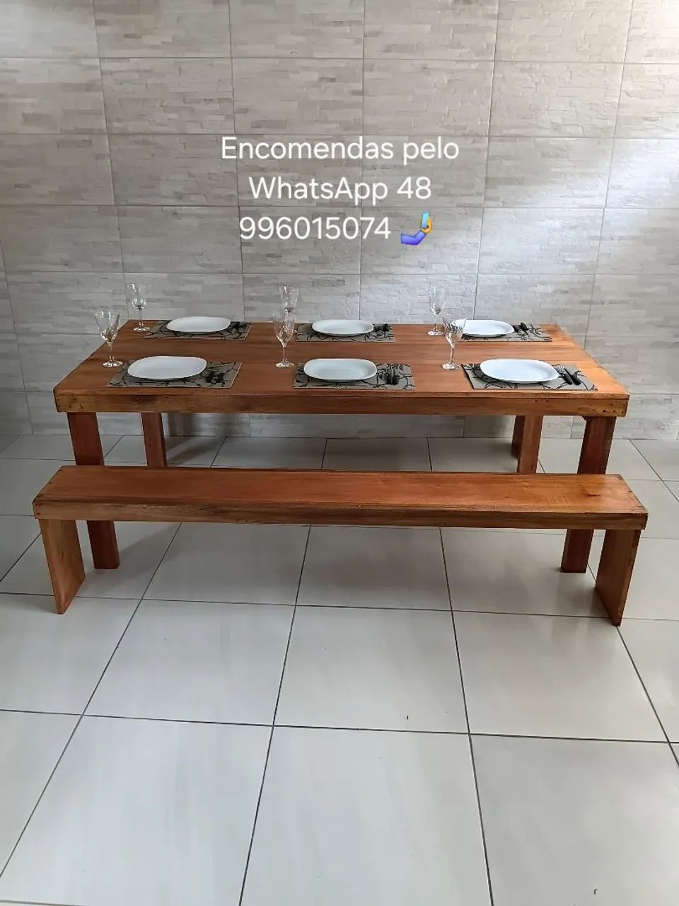 Mesa de churrasco 