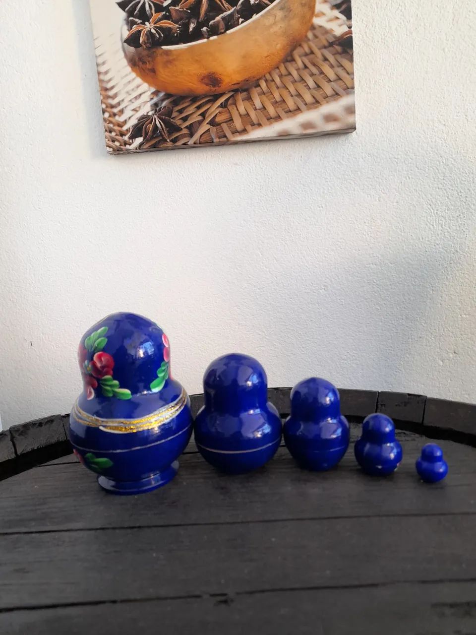 Matrioska boneca russa de madeira - Foto 2