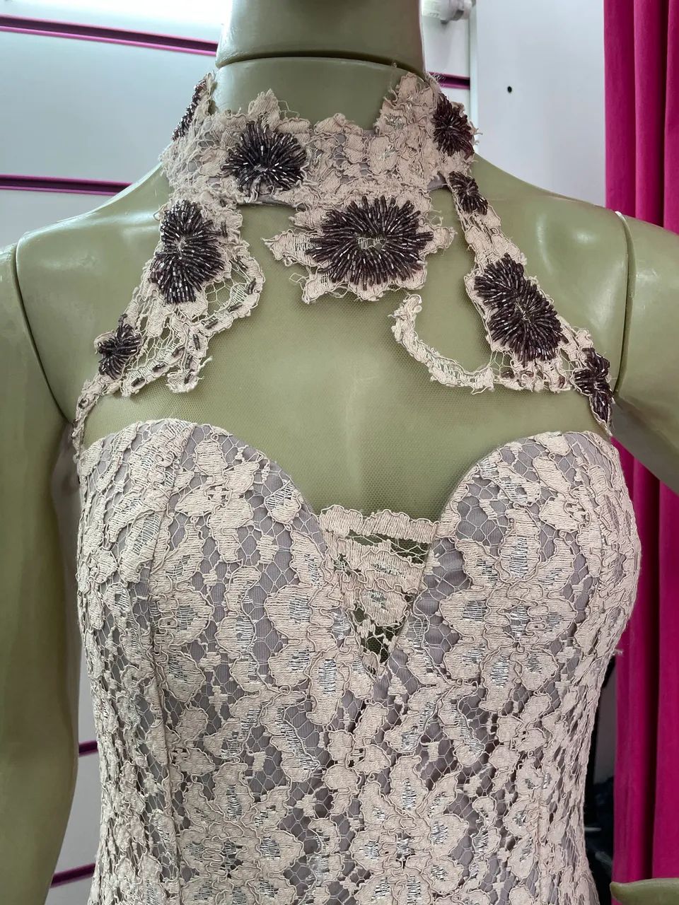 Vestido lindo longo Renda  - Foto 4