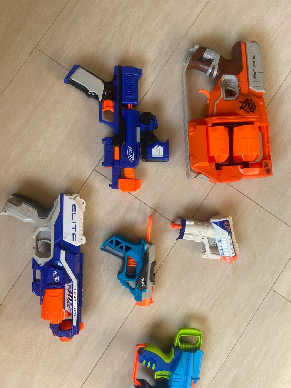 NERF - 7 ARMAS - NÃO ACOMPANHA BALAS - Foto 3