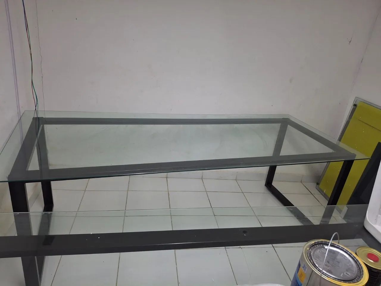 Mesa c/ Tampo de Vidro 