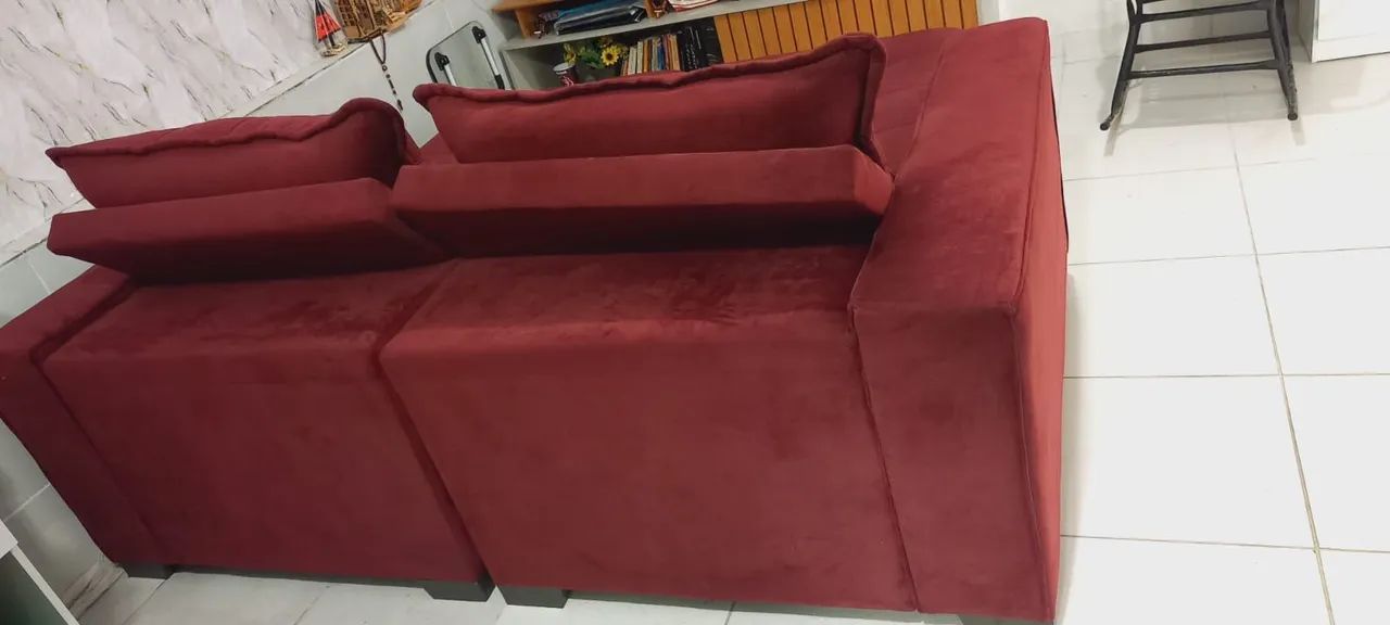 Sofá retrátil praticamente novo - Foto 4