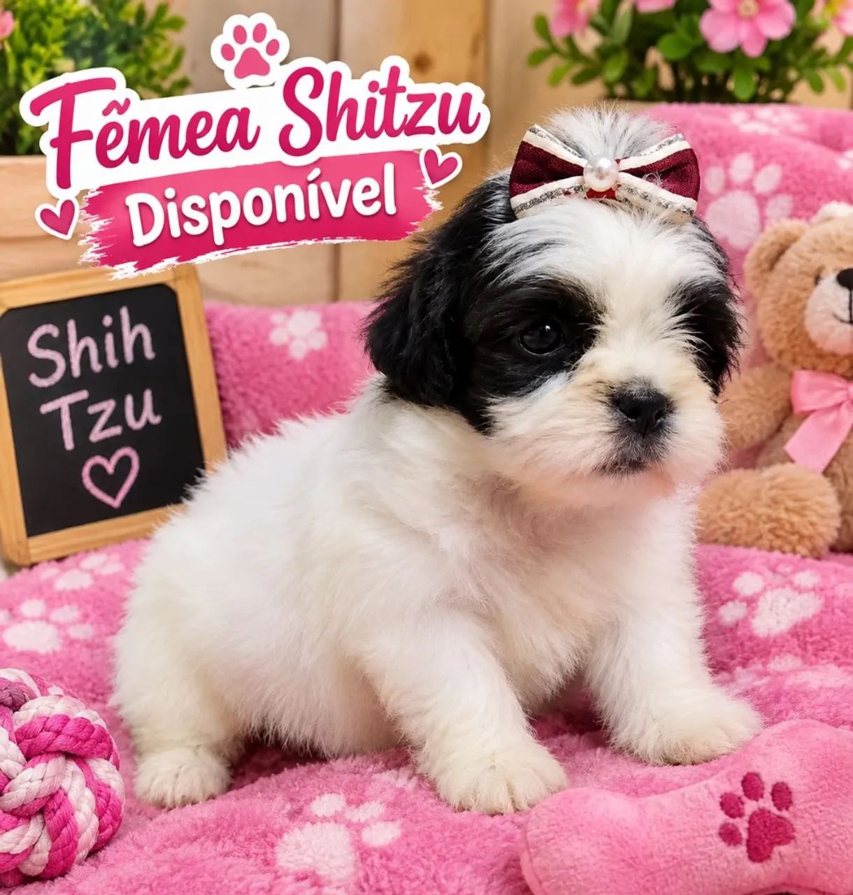 Fêmea mini Shitzu  - Foto 2