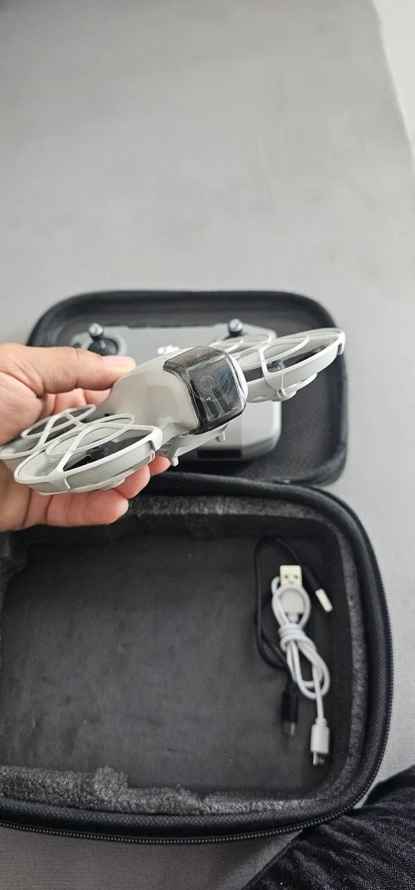 Drone Dji Neo com controle usado menos de 4 meses  - Foto 3