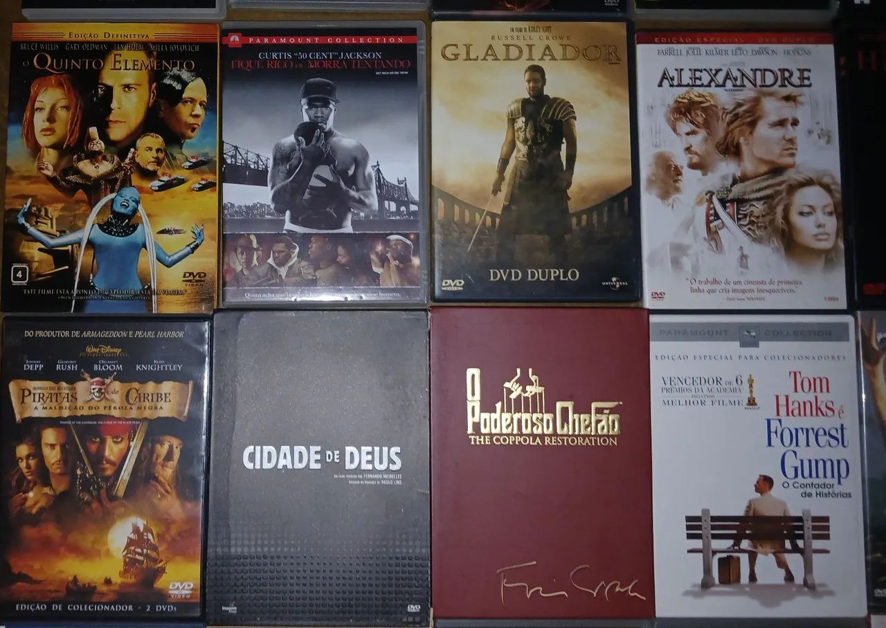 coleção 69 filmes dvd originais barato - CDs, DVDs etc - Araguaia