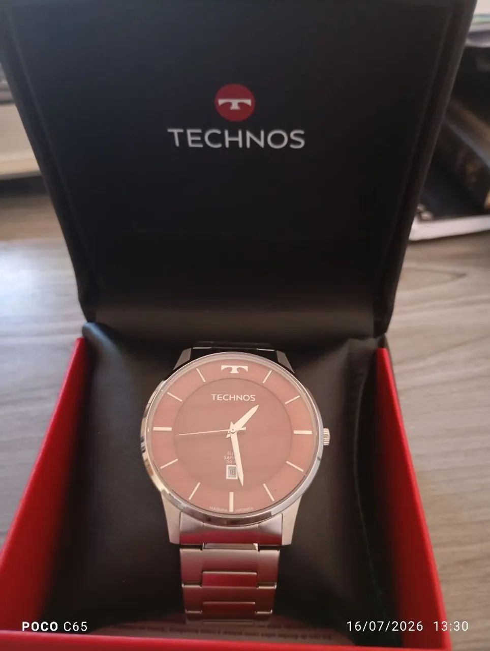 ? RELÓGIO TECHNOS ORIGINAL ? NOVO NA CAIXA!