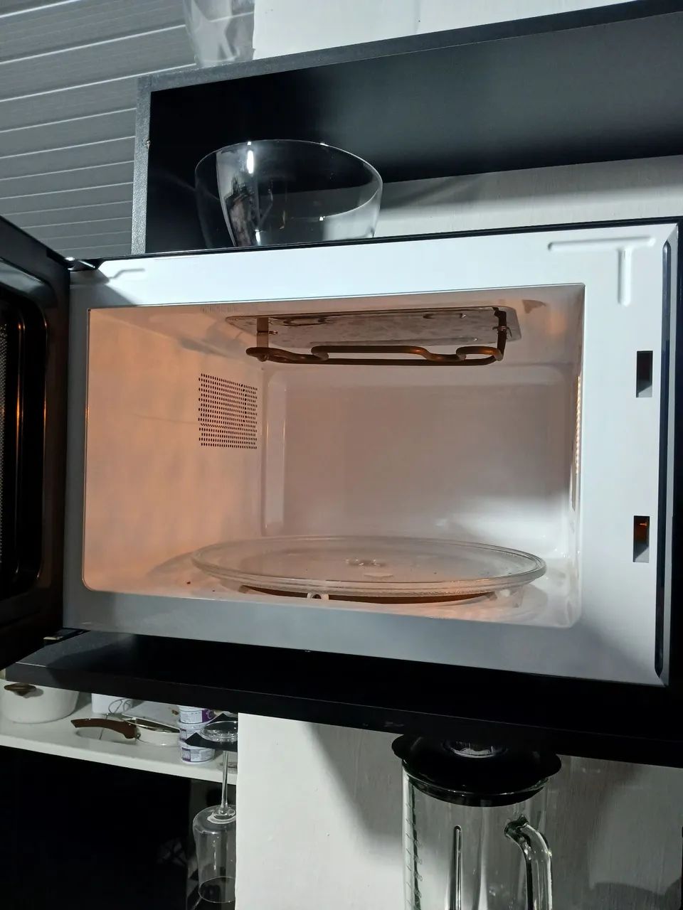 Micro-ondas brastemp 32 litros  - Foto 3