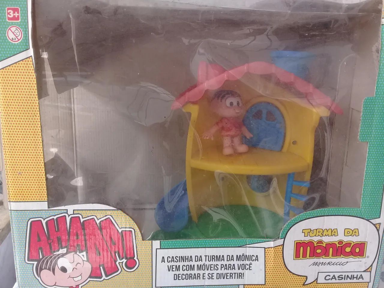 Casinha de brinquedo da Turma da Mônica - Usada e sem móveis  - Foto 3