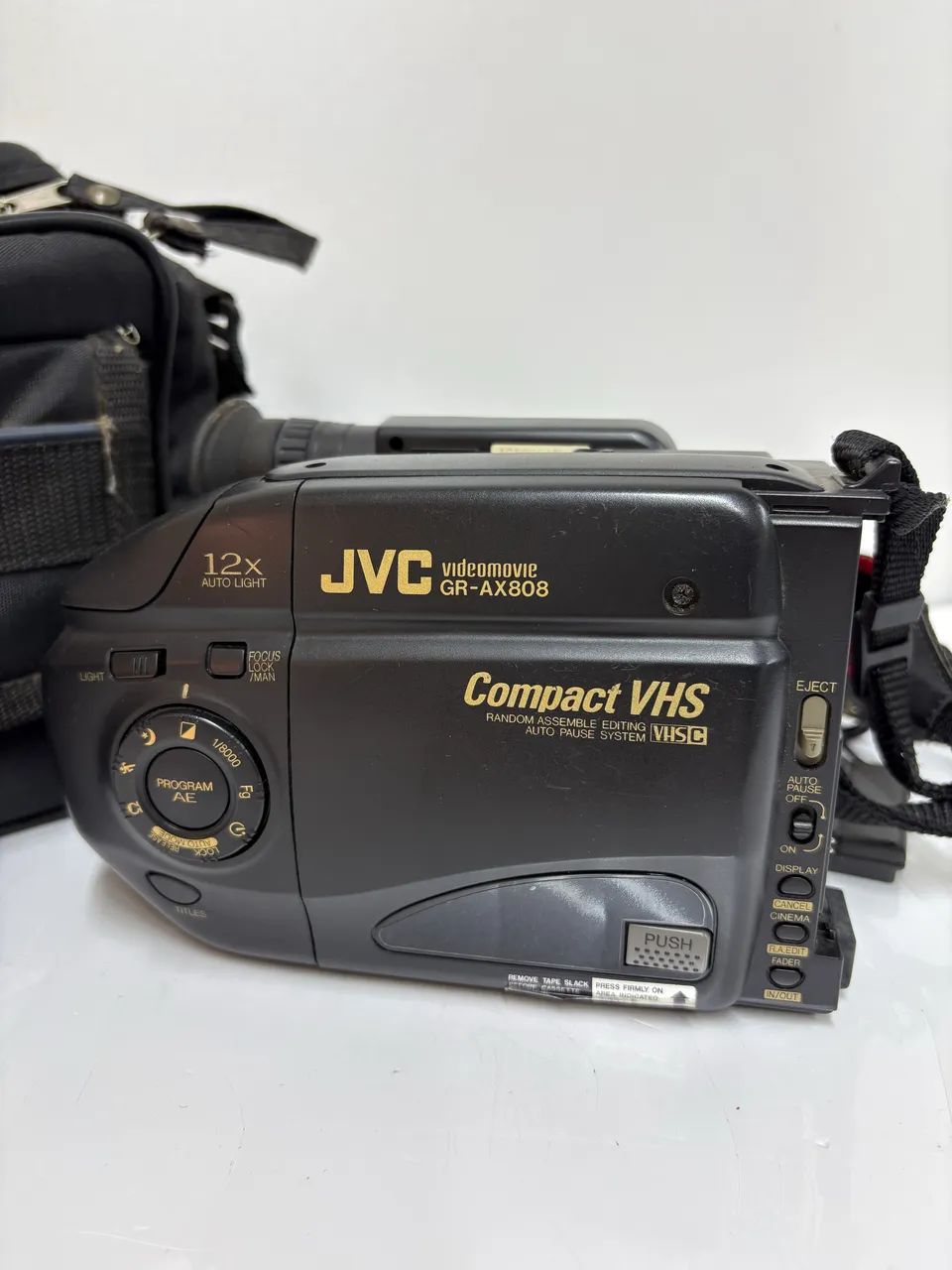Filmadora JVC GR-AX808 Compact VHS com defeito - Foto 4