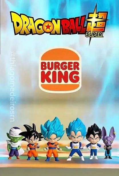 Dragon ball super Burger King Coleção completa