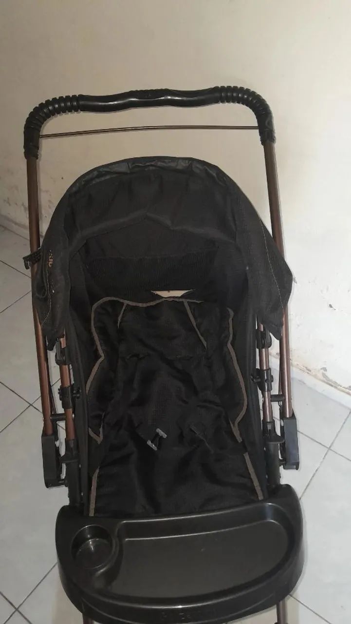Carrinho reversível de bebê da galzerano - Foto 5