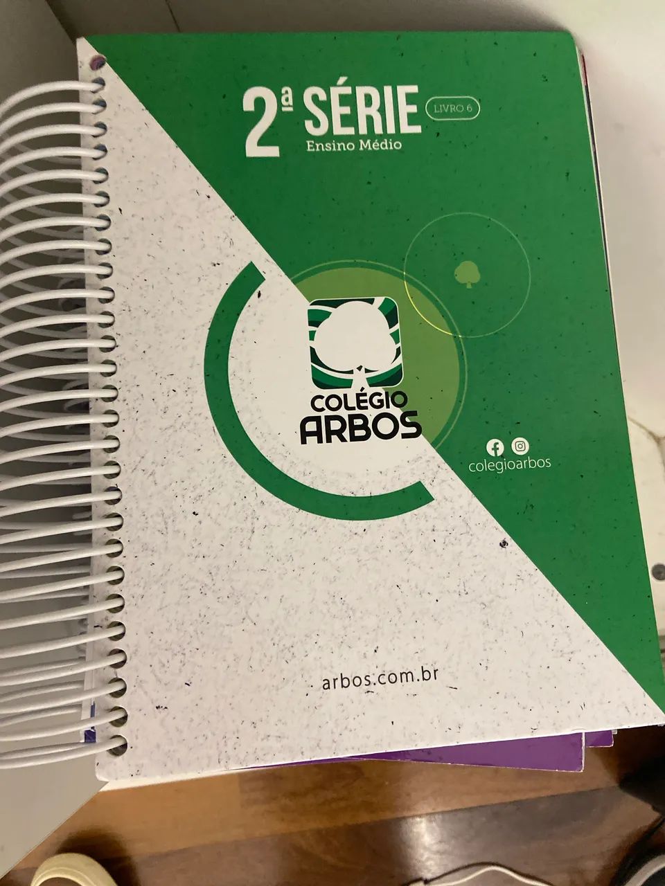 Apostilas usadas do SAS com conteúdos do Ensino Médio  - Foto 2