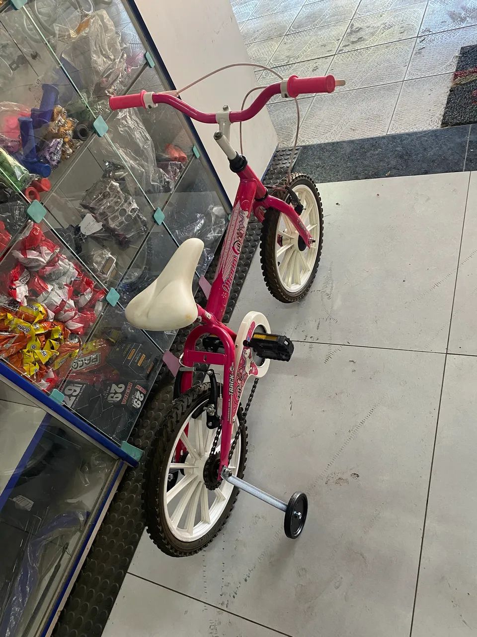 Bicicleta Track Unicórnio infantil  - Foto 5