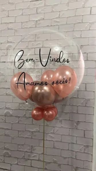 Balão e decoração