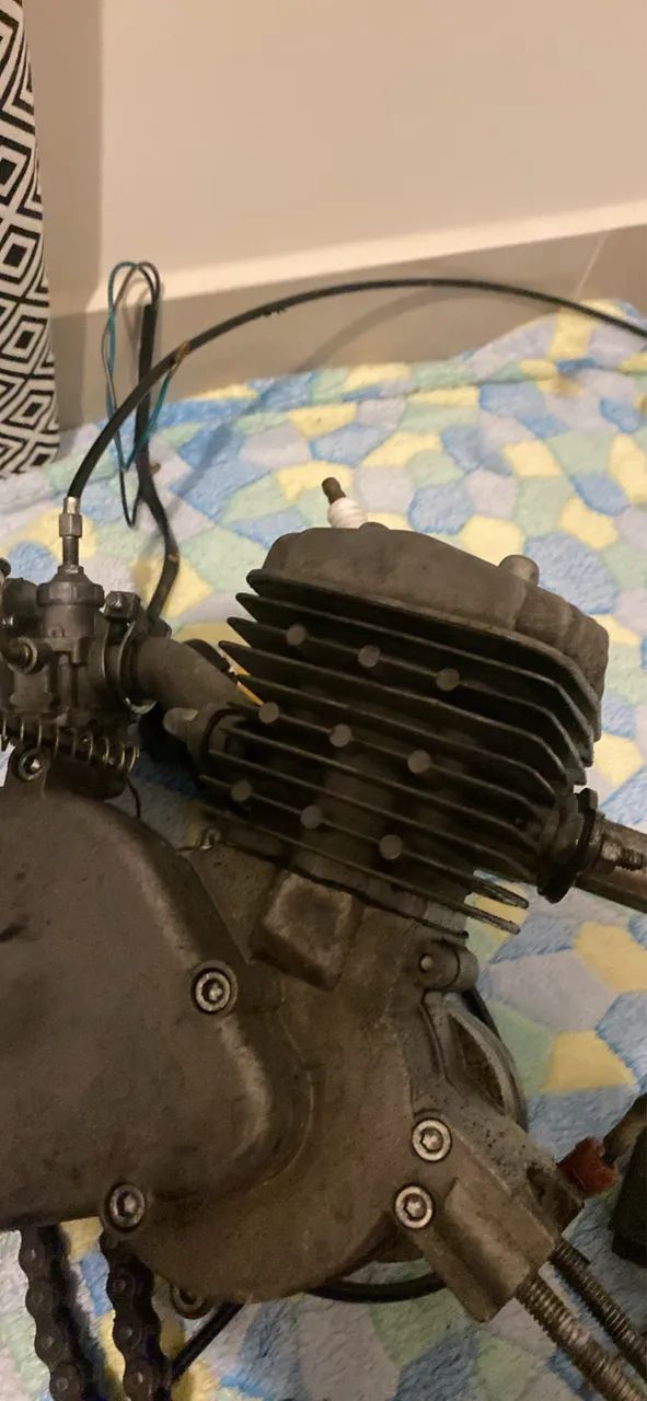 Kit motor 80cc usado - Foto 2