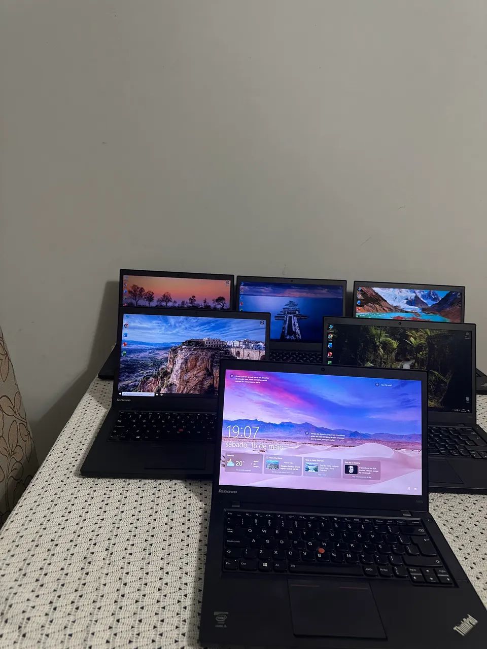Lote de 5 notebook Lenovo Thinkpad t440 s - Foto 2