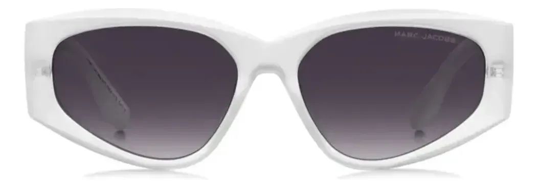 Óculos De Sol Marc Jacobs 803/s - Branco Cristal Fosco 56 - Foto 3