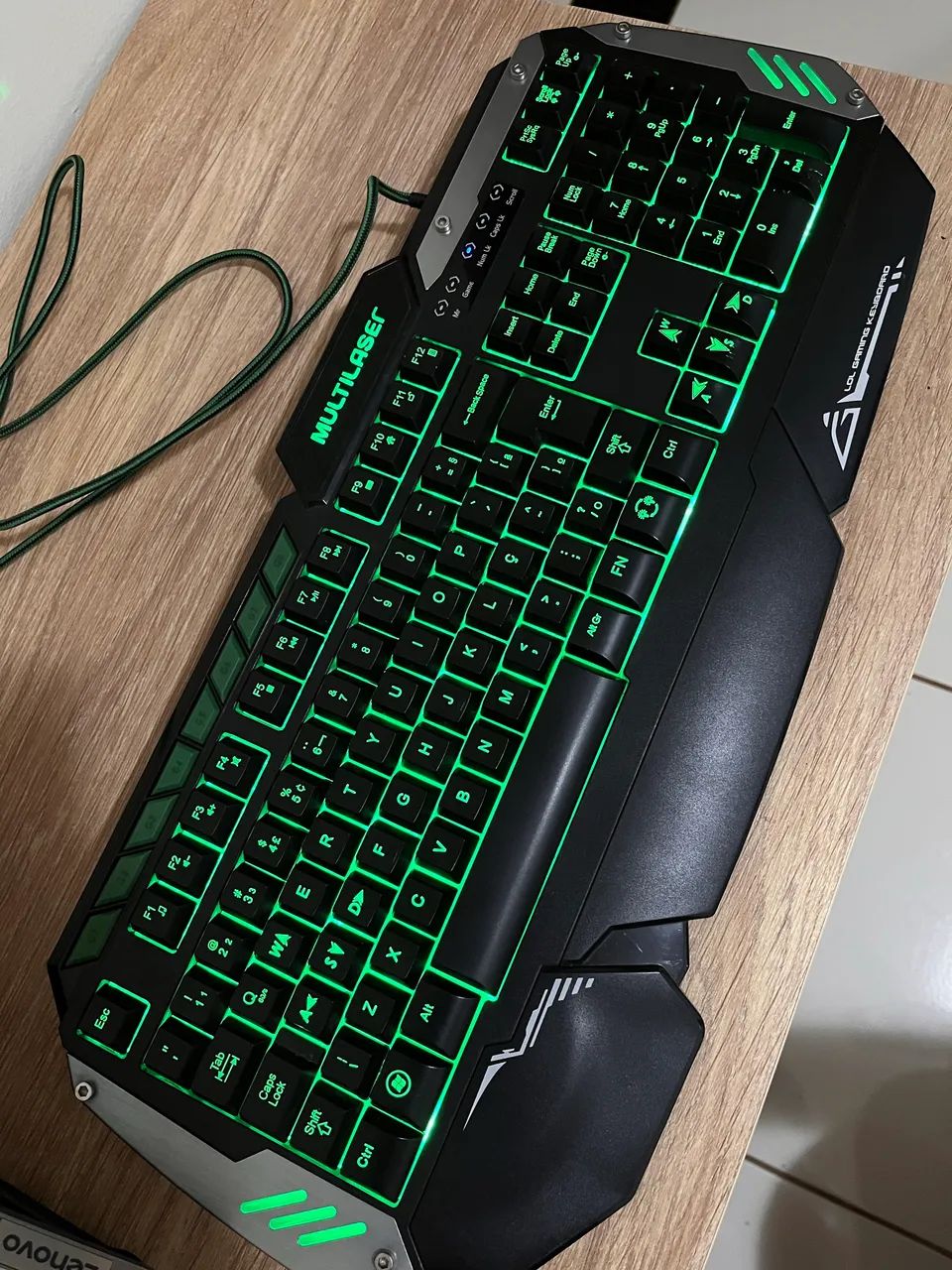 Teclado Gamer multilaser metal war  - Foto 2