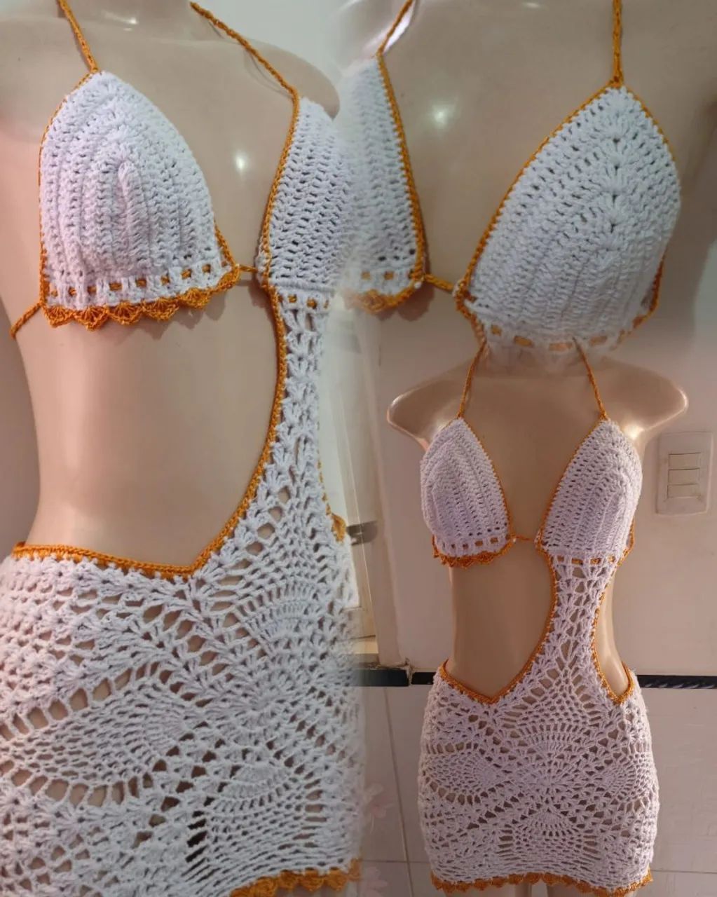 Vestido em crochê  - Foto 2