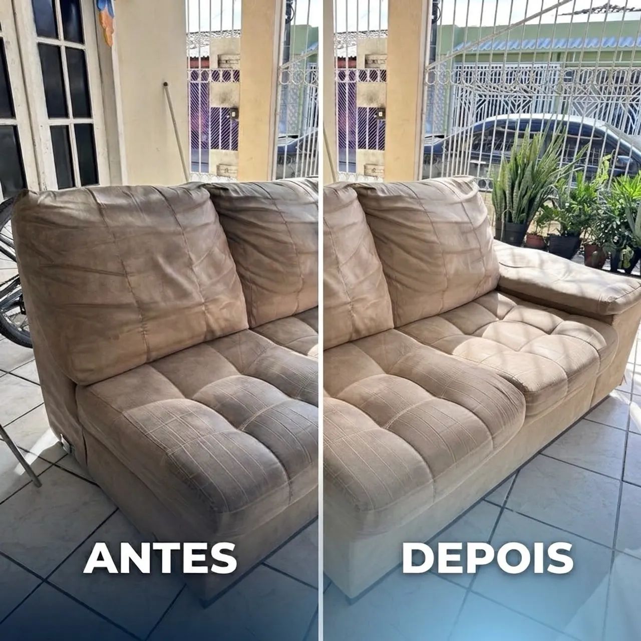 Higienização de estofados - Foto 5