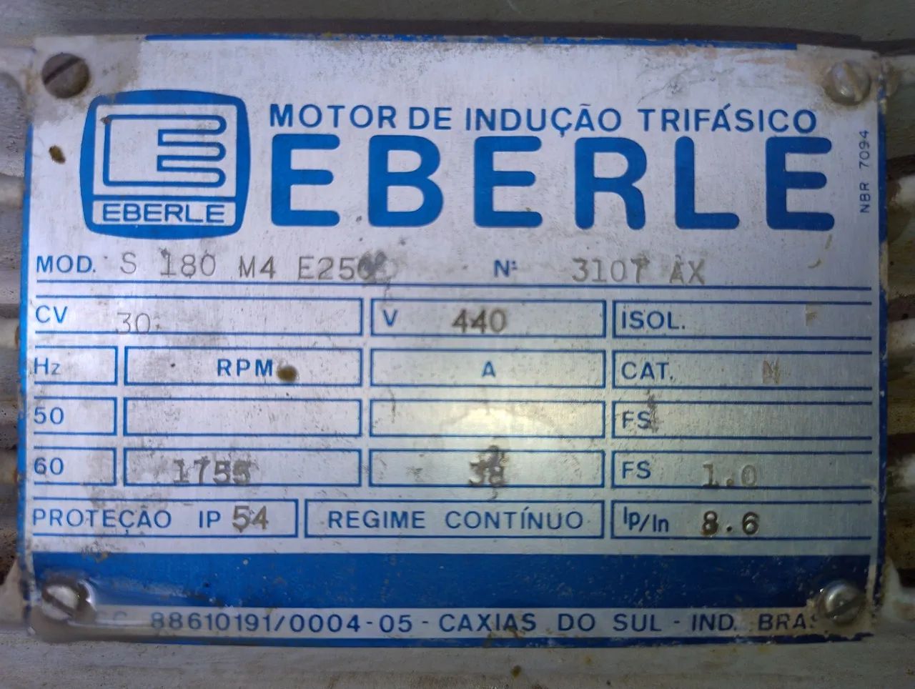 Lote de motores Eberle de 30 cvs - Foto 6