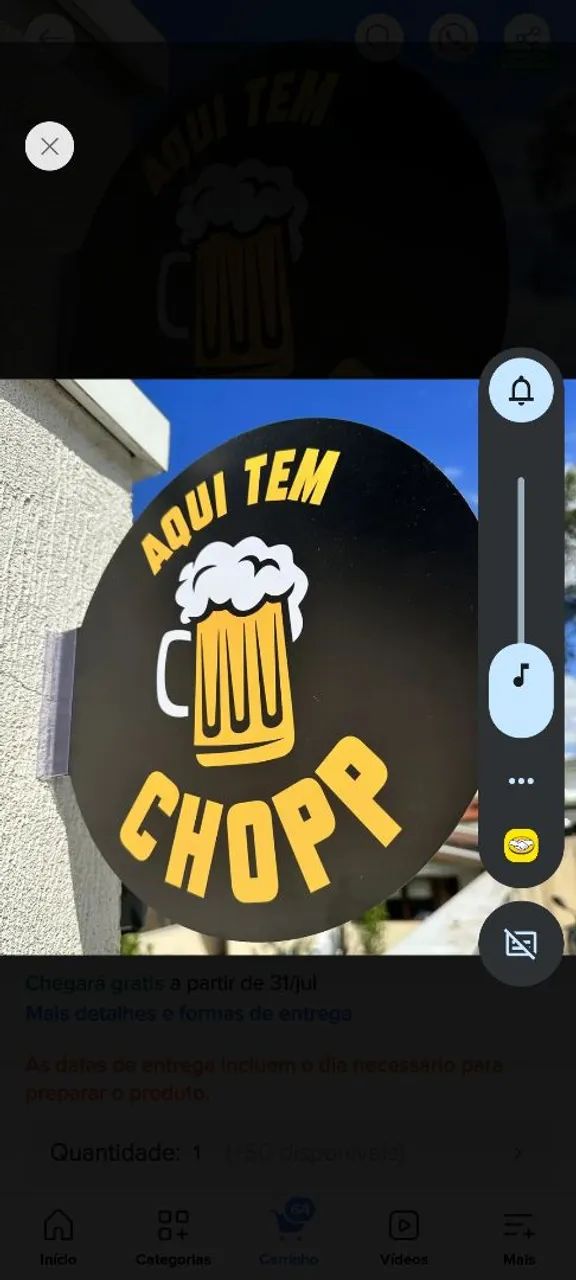 Letreiro placa persydupla face - Foto 4