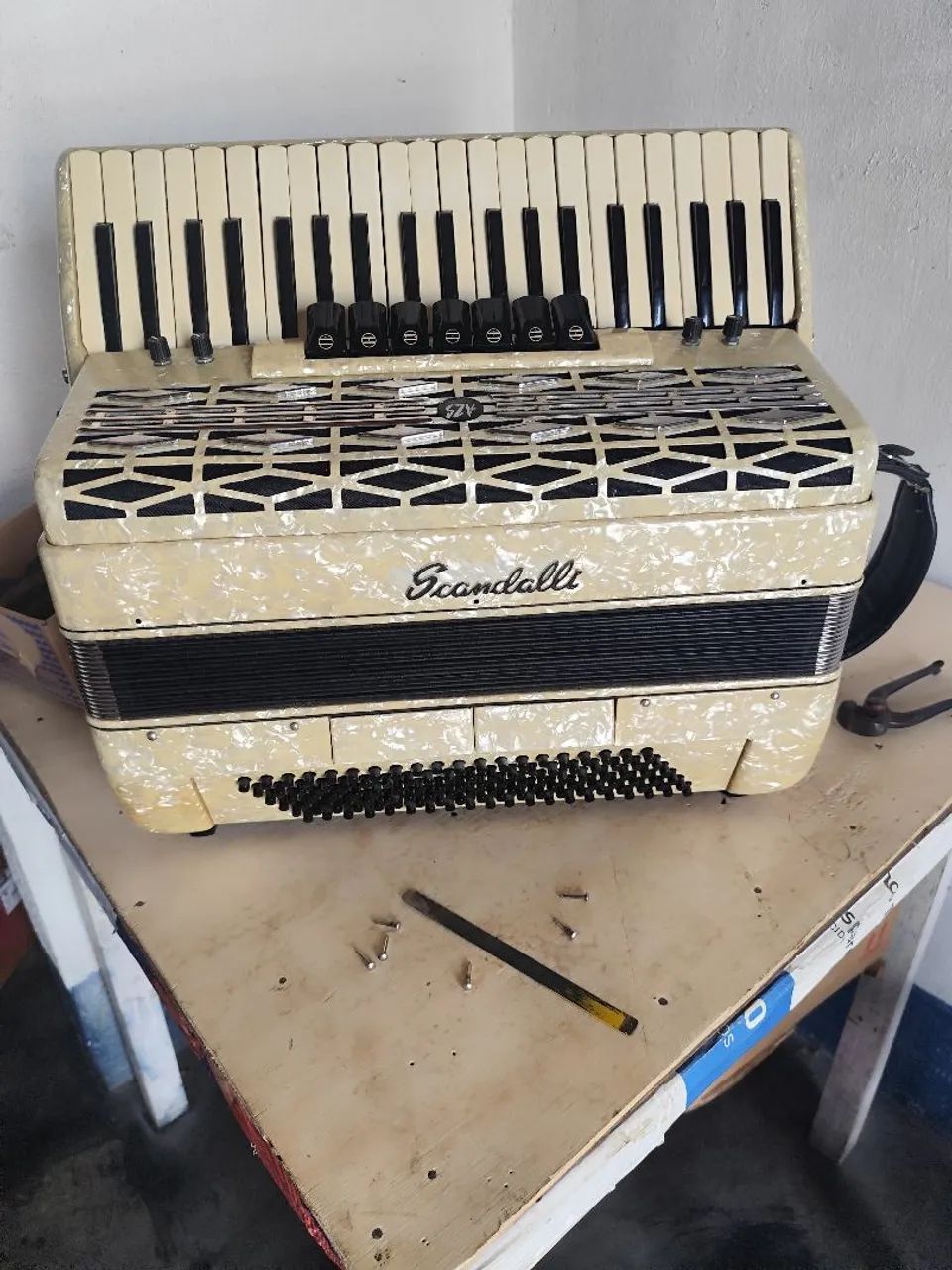 Acordeon/sanfona 120 baixos  - Foto 3
