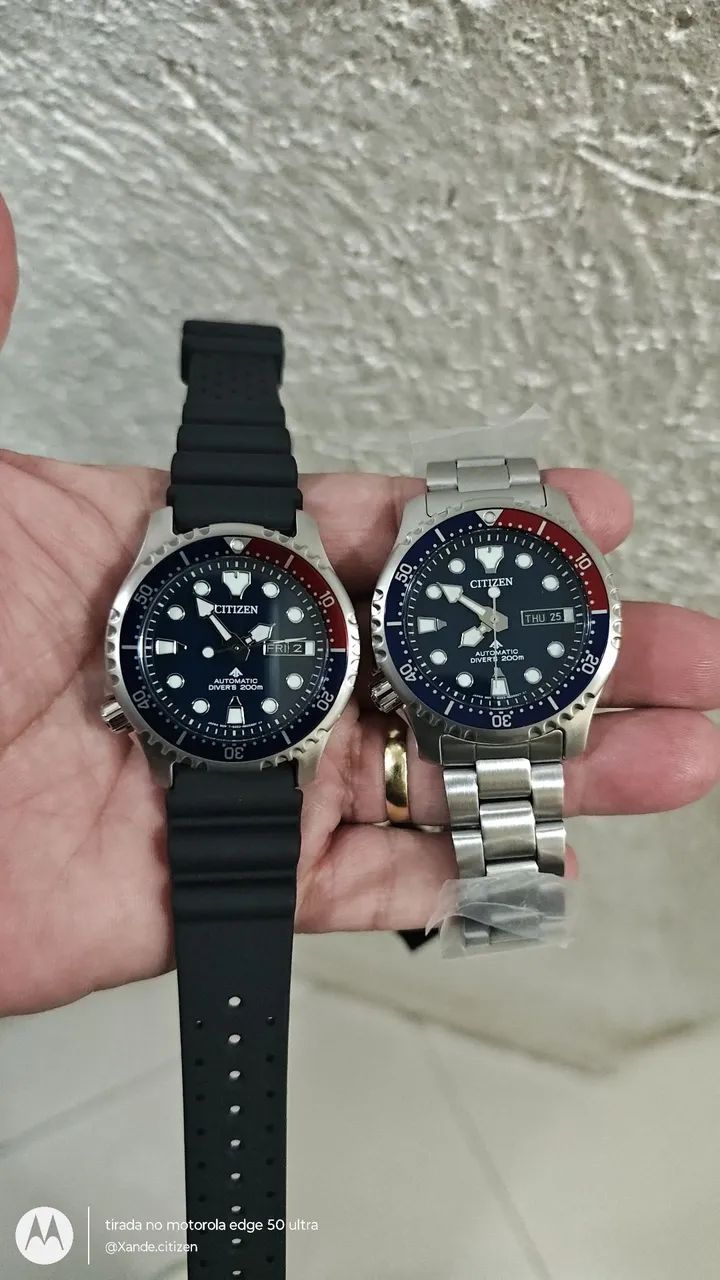 Relógio Citizen automático Marine novo completo  - Foto 4