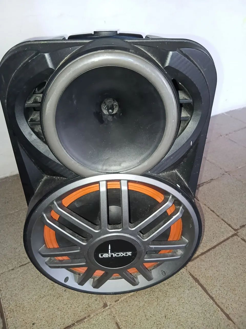 Caixa de som lenoxx com defeito - Foto 2