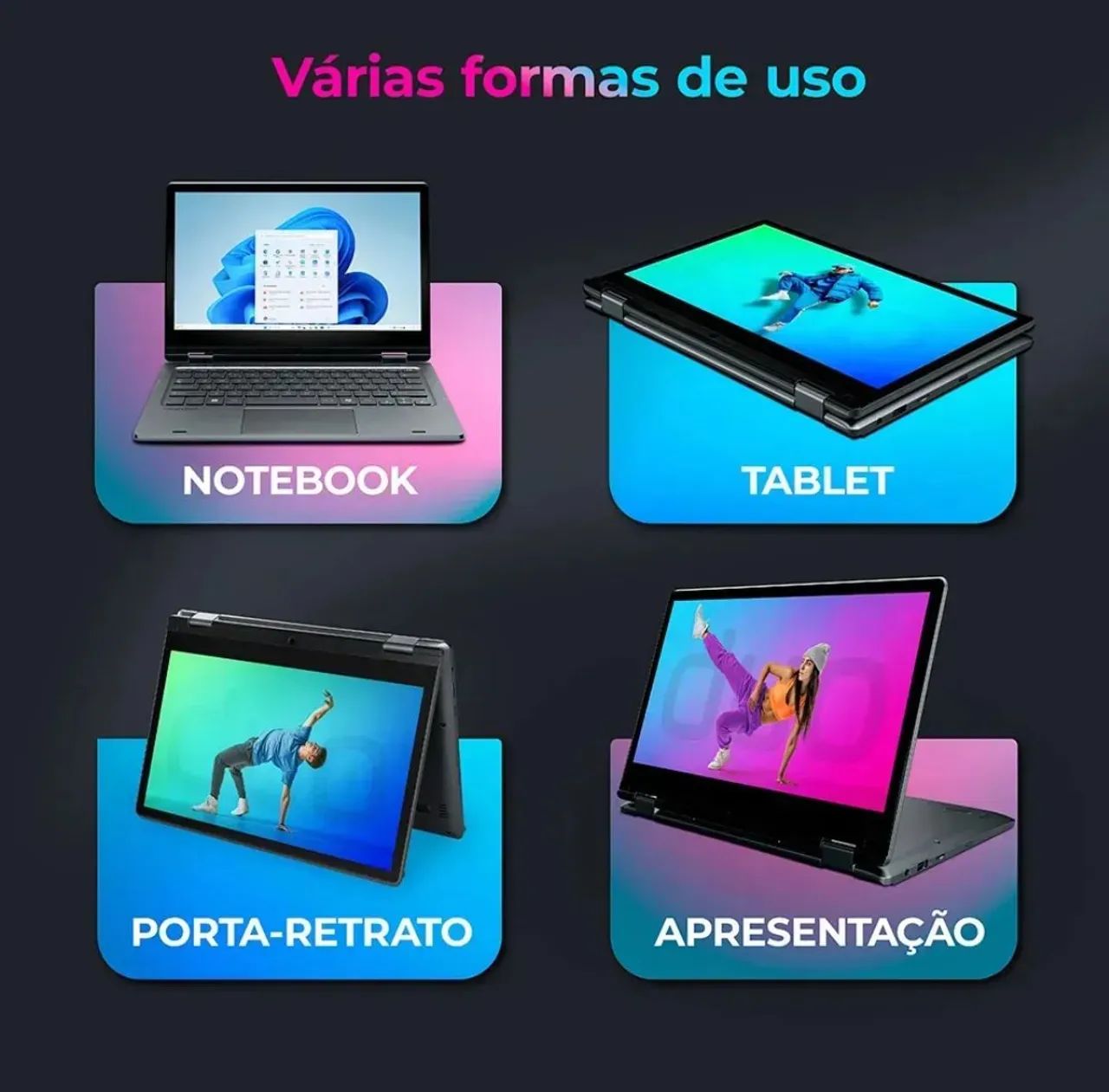 Notebook tela Touchscreen  - Foto 4