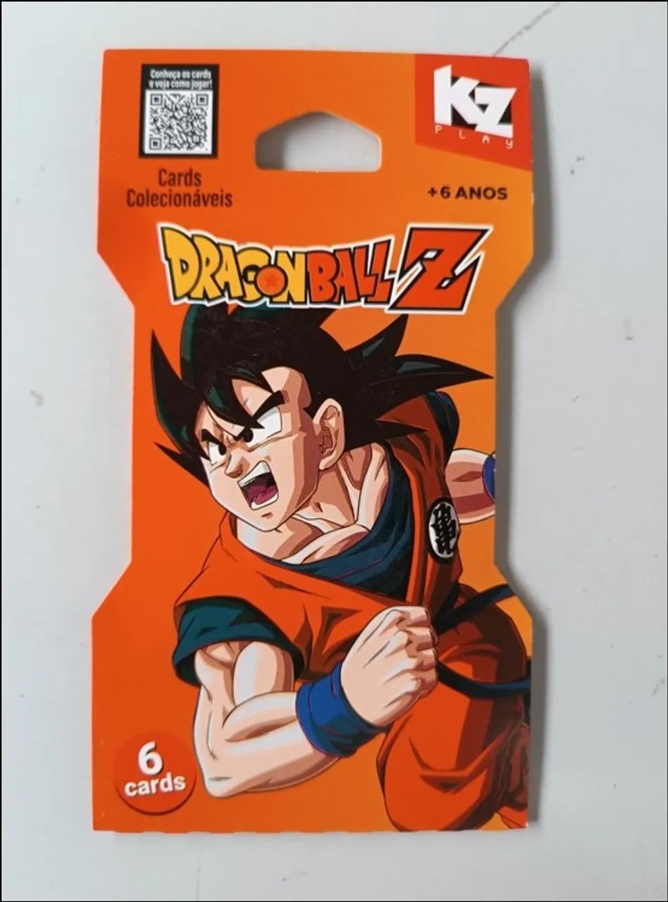 Pack de 6 Cartas - Dragon Ball Z - KZ Play - Foto 2