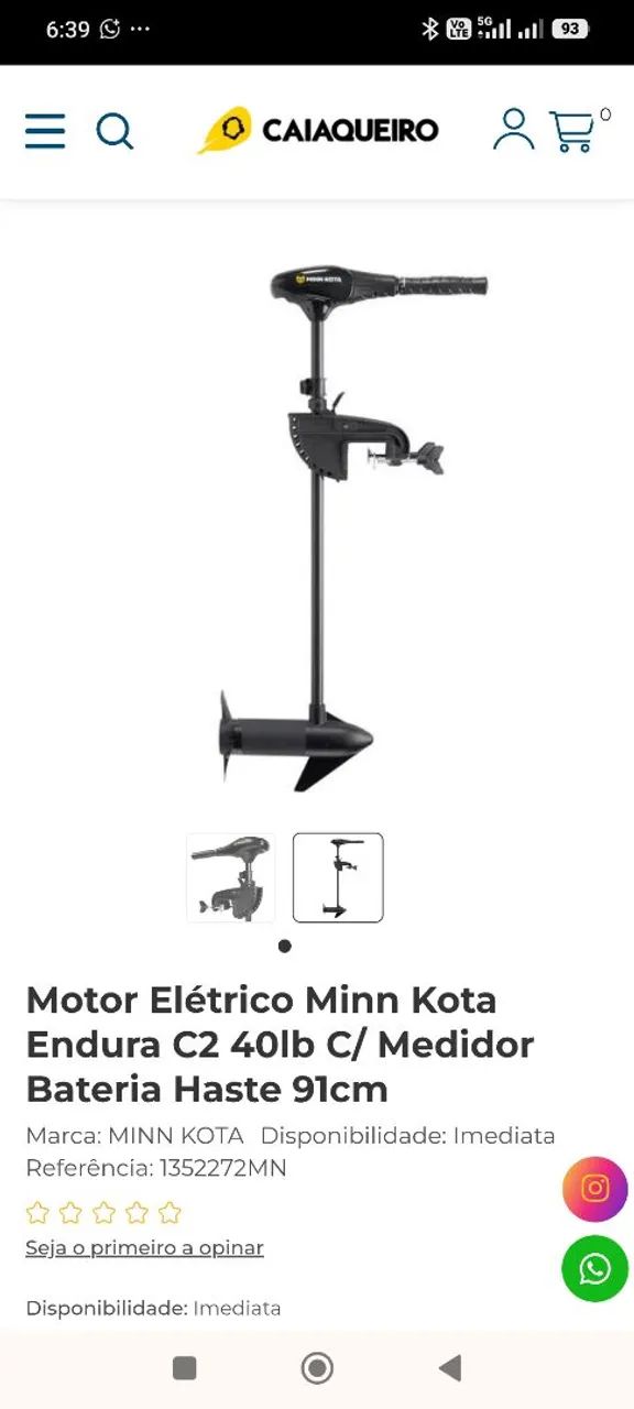 Motor elétrico 45 Libra  - Foto 3
