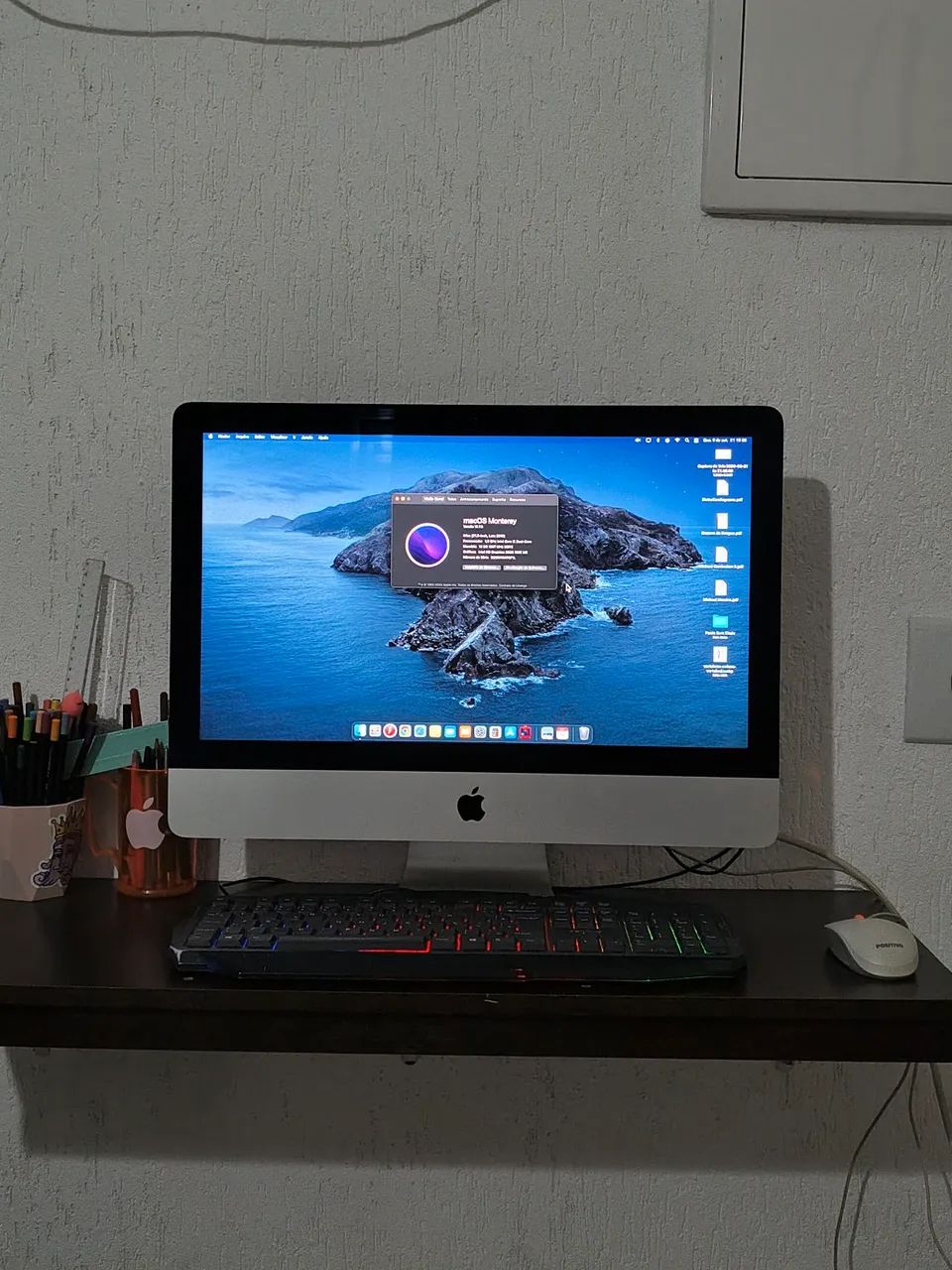 Macデスクトップ Apple iMac core i7 16gb 1tb 2015 iMac 2015 1TB, 16GB RAM - Computadores e Desktops - Vila Jurema