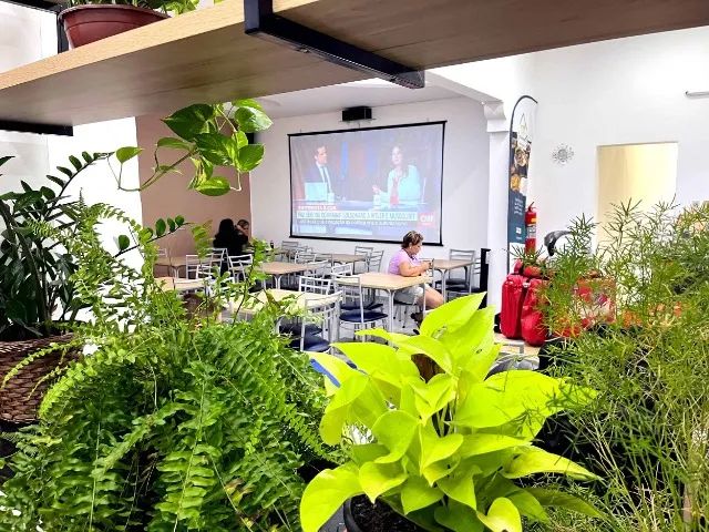 [DESCONTÃO] Telão 150" Wide Screen 3,00 x 2,28 m - 3 x R$144 no cartão de crédito - Foto 3