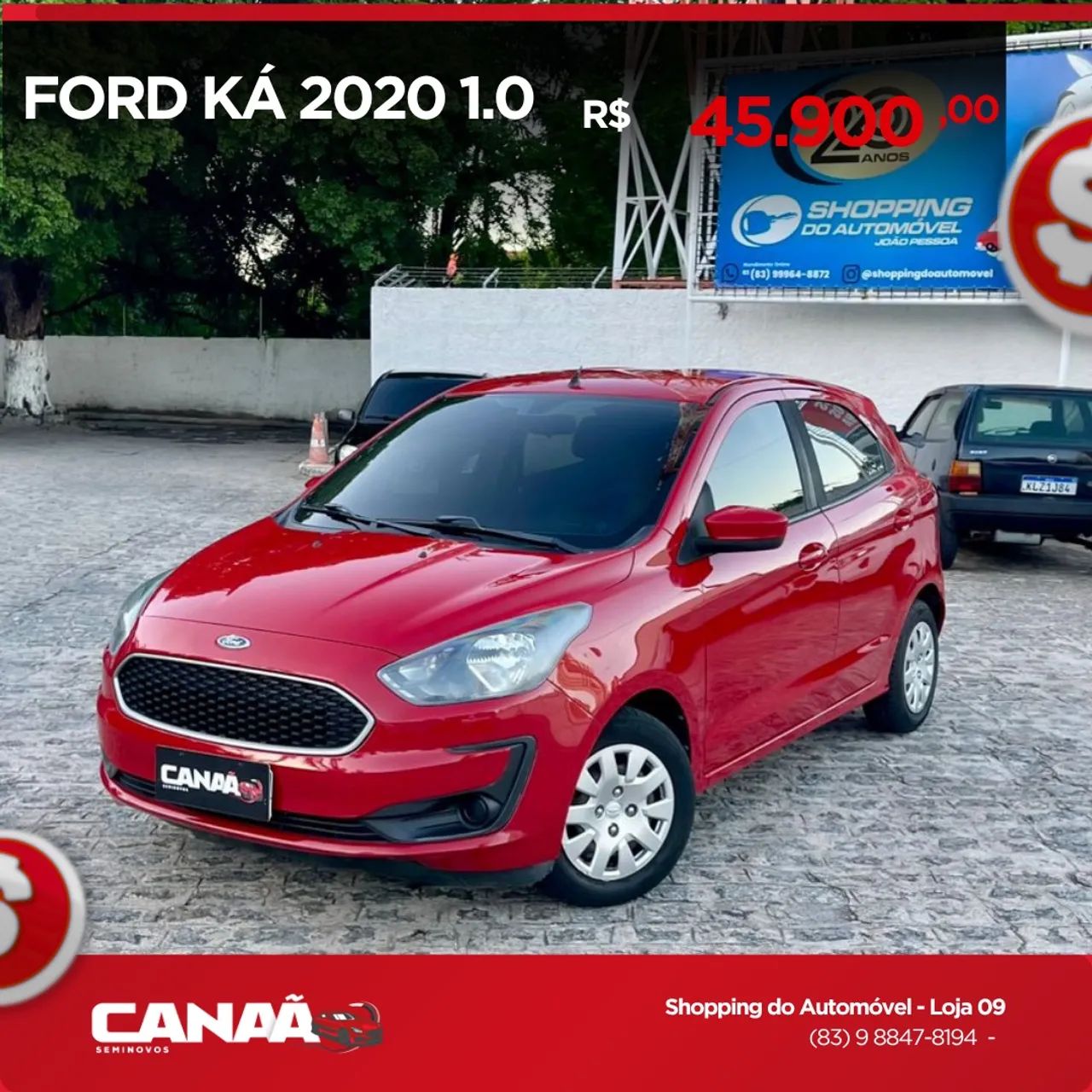 Ford Ka Ka 1.0 SE/SE Plus TiVCT Flex 5p 2020