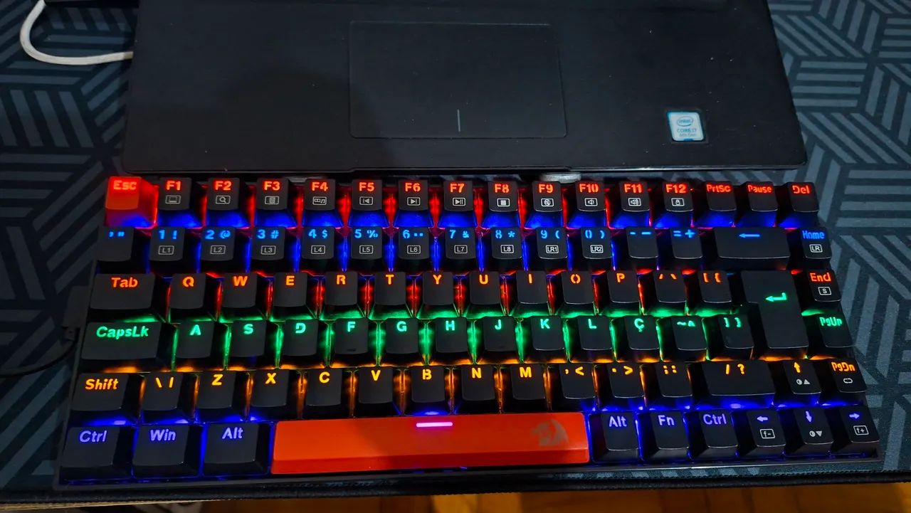 Teclado Redragon Phantom - Rainbown