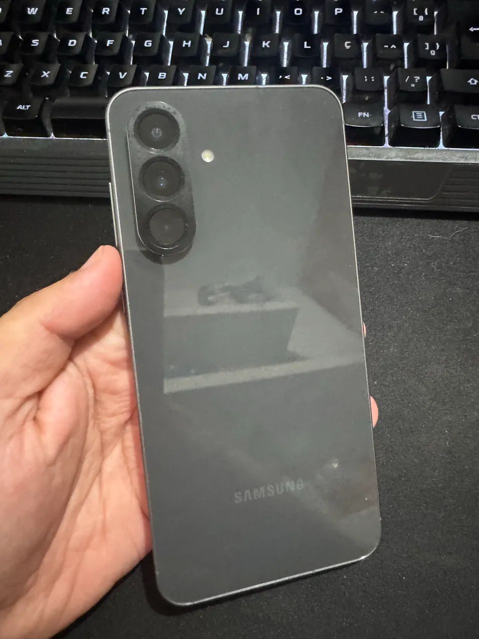 Samsung Galaxy A56 5G - 256GB - Cinza - Foto 3