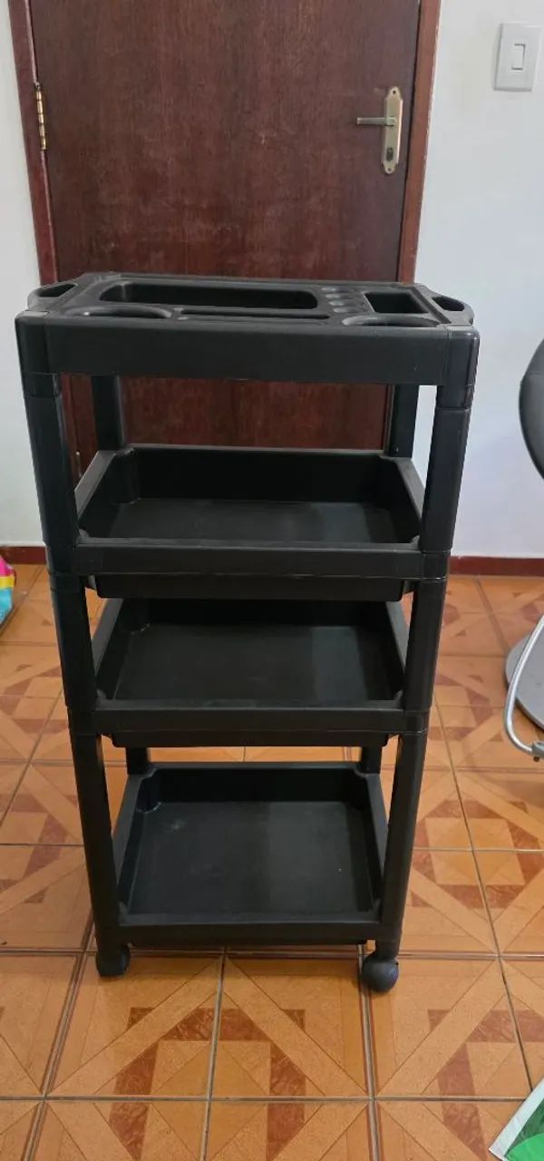 Carrinho auxiliar cabeleireiro  - Foto 4